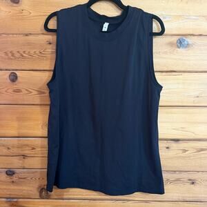 lululemon athletica Black Muscle Tee